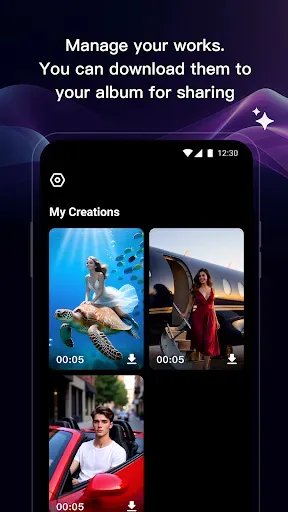 Скриншот 8 — AI Art:AI Video Maker