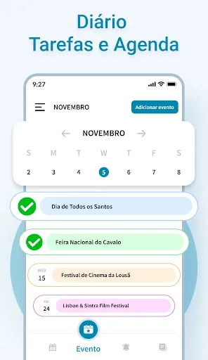 Скриншот 1 — Calendário 2026