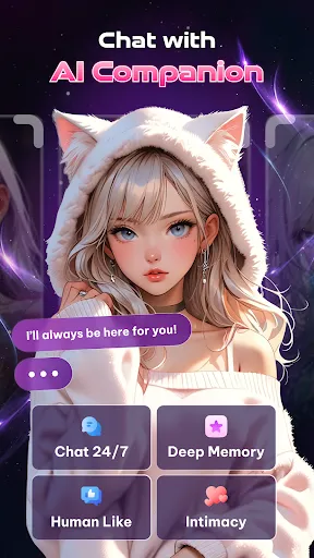 Скриншот 1 — Venora: AI Character Chat
