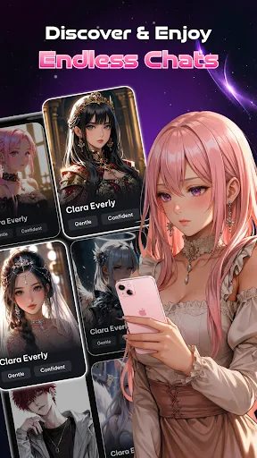 Скриншот 2 — Venora: AI Character Chat
