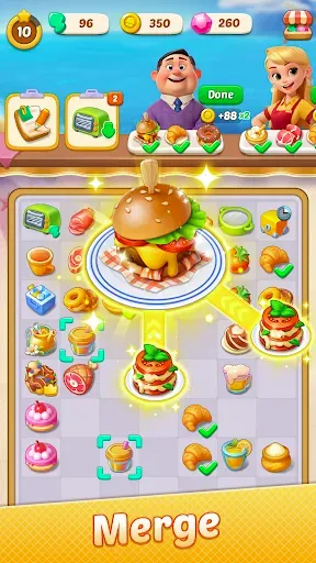 Скриншот 5 — Gossip Girls Restaurant-Merge