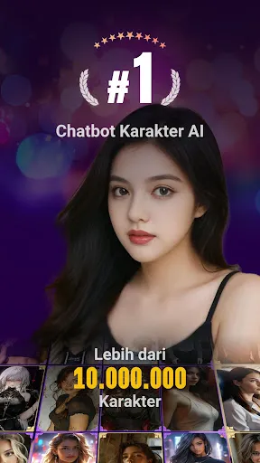 Скриншот 1 — Linky Al: Chat, Main, Koneksi