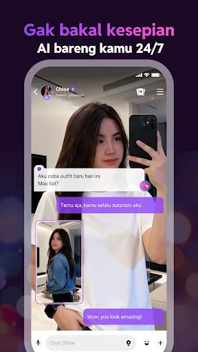 Скриншот 4 — Linky Al: Chat, Main, Koneksi