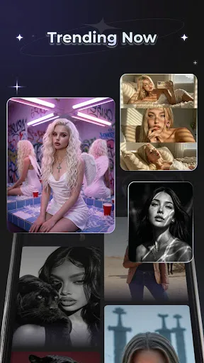 Скриншот 1 — Stella: AI Photo&Video Creator