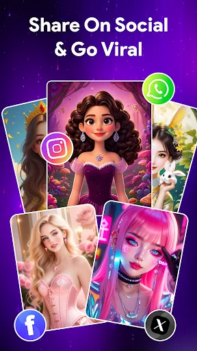 Скриншот 6 — AI Morii: AI Art Generator
