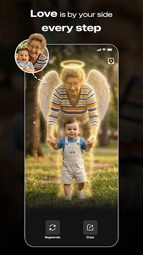 Скриншот 2 — Genie: AI Photo Video Editor