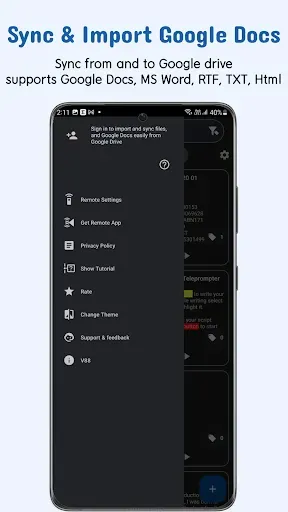 Скриншот 3 — Nano Teleprompter