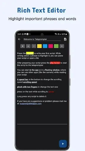 Скриншот 6 — Nano Teleprompter