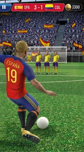 Скриншот 1 — Soccer Star World: Football