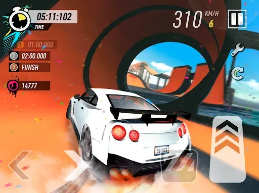 Скриншот 8 — Car Stunt Races: Mega Ramps