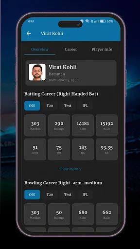 Скриншот 5 — CricMan: Max Cricket Live Line