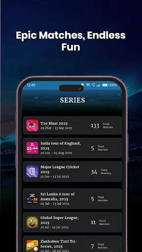 Скриншот 6 — CricMan: Max Cricket Live Line