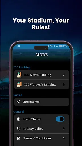 Скриншот 8 — CricMan: Max Cricket Live Line