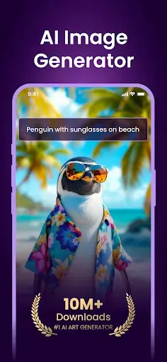 Скриншот 1 — AI Image Generator – AI ART