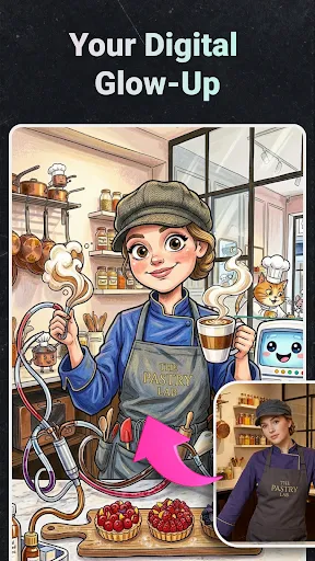 Скриншот 4 — BeautyGenie - AI Makeup Lab