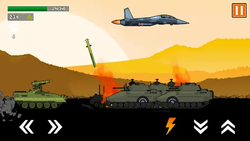 Скриншот 3 — Tank War: Tanks Battle Blitz