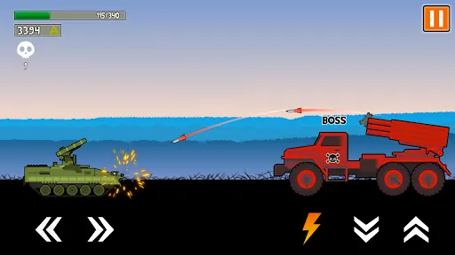 Скриншот 4 — Tank War: Tanks Battle Blitz