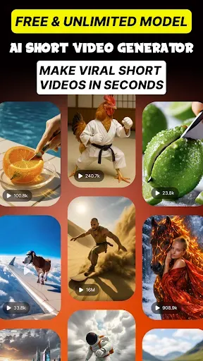 Скриншот 3 — GenV - AI Video Generator