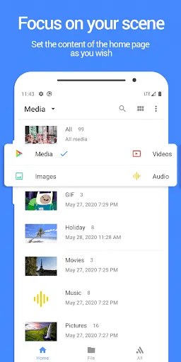 Скриншот 1 — File All: File Manager