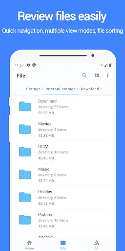Скриншот 4 — File All: File Manager
