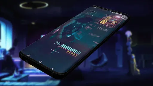 Скриншот 6 — Cyberpunk Icons & KWGT Widget