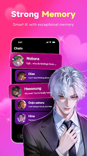 Скриншот 3 — SoulTalk: Talk With AI Friends