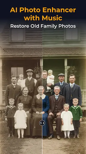 Скриншот 1 — AI Photo Restore With Music