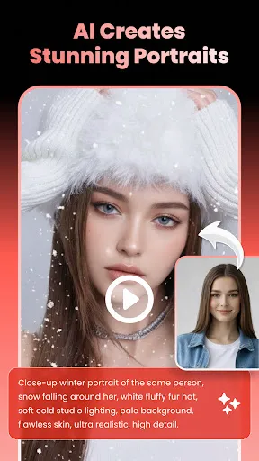 Скриншот 1 — Lynix: AI Photo & Video Maker