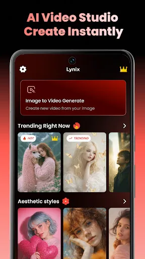 Скриншот 7 — Lynix: AI Photo & Video Maker