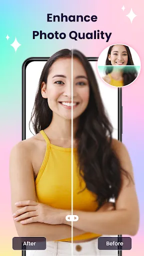 Скриншот 2 — AI Photo Enhancer: Gen Art