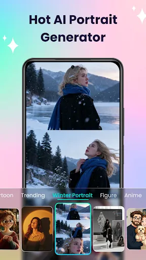 Скриншот 3 — AI Photo Enhancer: Gen Art