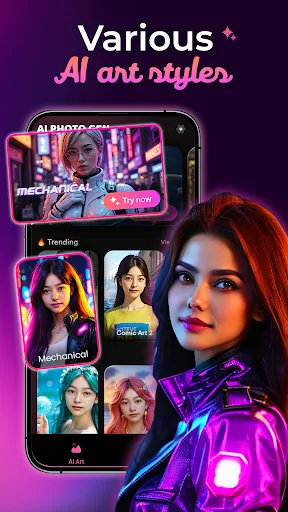 Скриншот 3 — Character AI Photo Generator