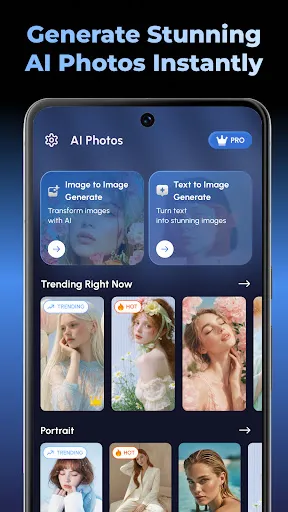 Скриншот 7 — Glovy - AI Photo Generator