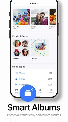 Скриншот 2 — Gallery- iOS Photo Album Vault