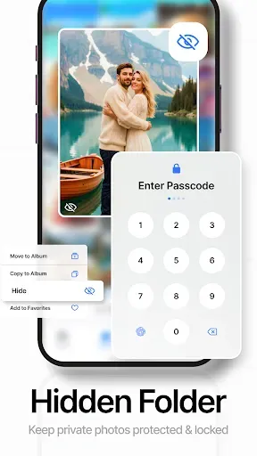 Скриншот 4 — Gallery- iOS Photo Album Vault