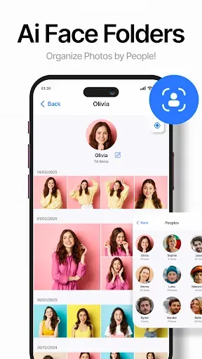 Скриншот 5 — Gallery- iOS Photo Album Vault