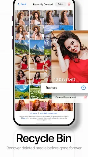 Скриншот 6 — Gallery- iOS Photo Album Vault