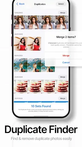 Скриншот 8 — Gallery- iOS Photo Album Vault
