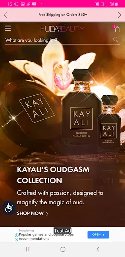 Скриншот 3 — Huda Beauty & Skin Care Store