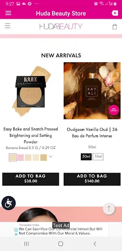 Скриншот 4 — Huda Beauty & Skin Care Store