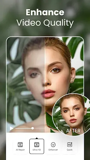 Скриншот 1 — AirVid-AI Quality Enhancer Pro