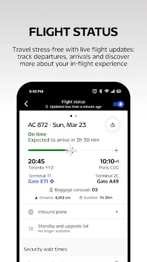 Скриншот 3 — Air Canada + Aeroplan