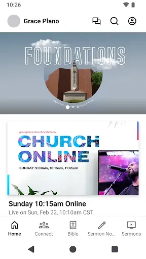 Скриншот 1 — Grace Church Plano