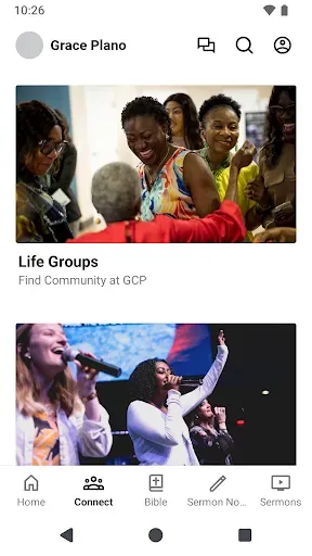 Скриншот 2 — Grace Church Plano