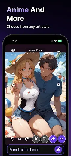 Скриншот 2 — PromptApp: AI Image Generator