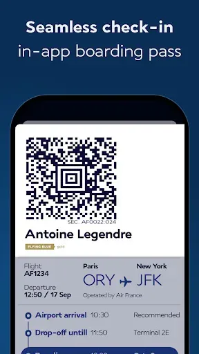 Скриншот 6 — Air France - Забронируйте рейс