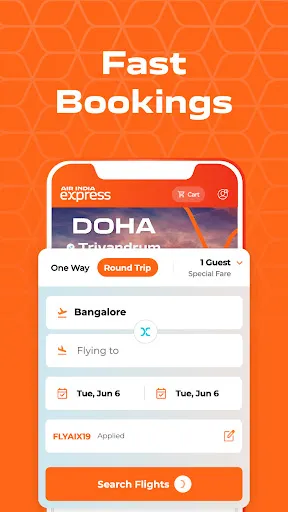 Скриншот 2 — Air India Express