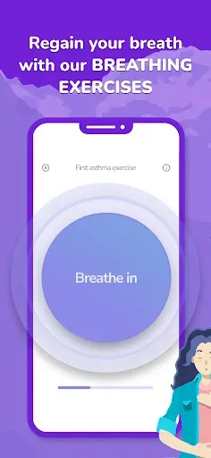 Скриншот 2 — Airlyn, the asthma app