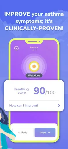 Скриншот 3 — Airlyn, the asthma app