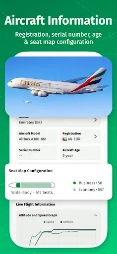 Скриншот 4 — AirNav Radar — Pадар Cамолетов